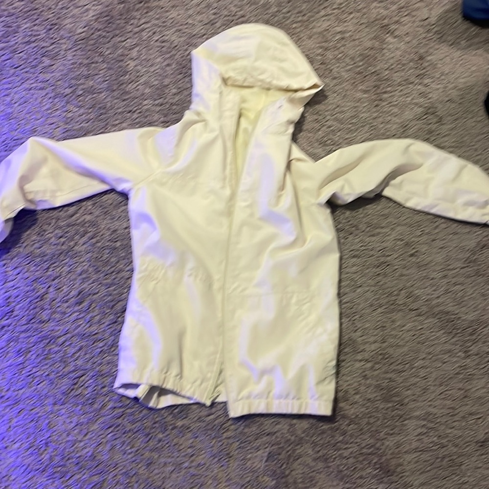 Cream Windbreaker Jacket